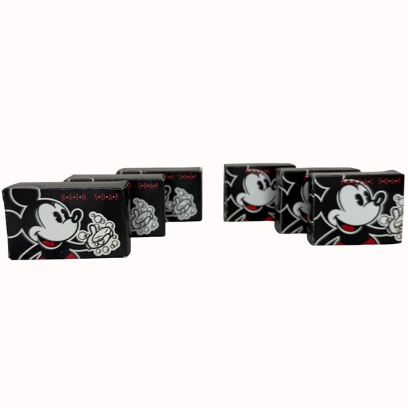 Walt Disney Resorts Bar Soap Set of 6 Mickey Mouse Collectible Bath And Facial - Picture 1 of 12